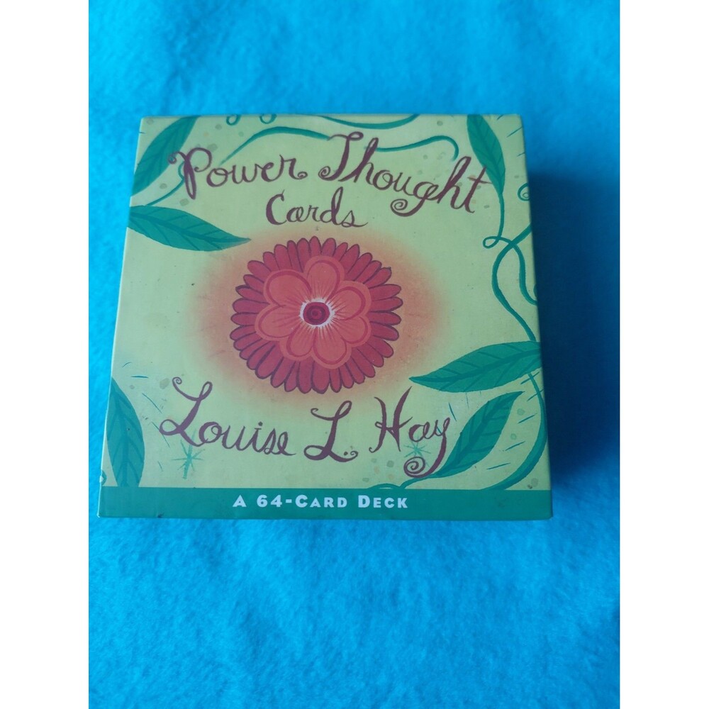 Power Thought Cards : A 64-Card Affirmation Deck by Louise Hay (1999,...